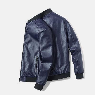 Men's jackets leather bomber jacket leather for men's - soqexpress