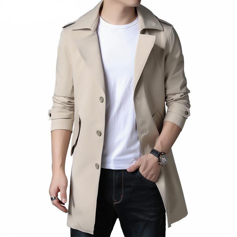 High Quality Business Casual Trench coat - soqexpress