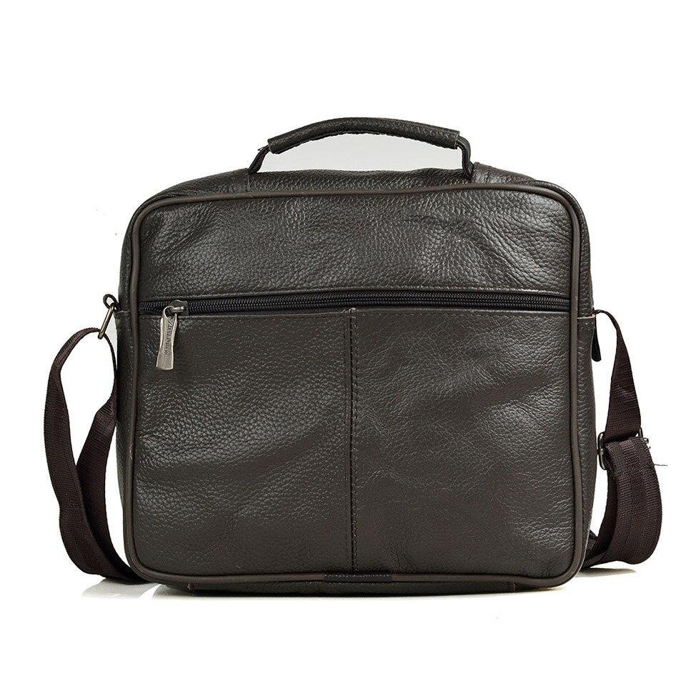 Cowhide Leather Shoulder Men's Handbag - soqexpress