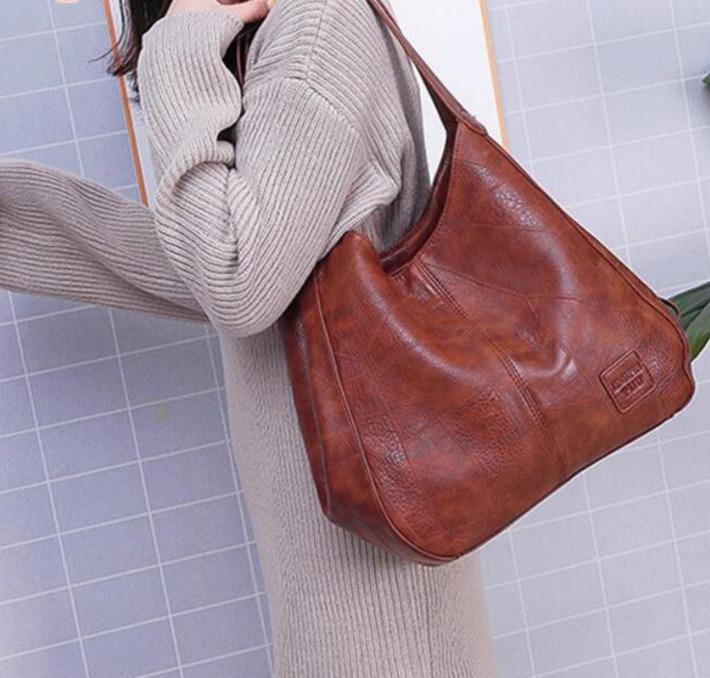 Women's Leather shoulder bag - soqexpress