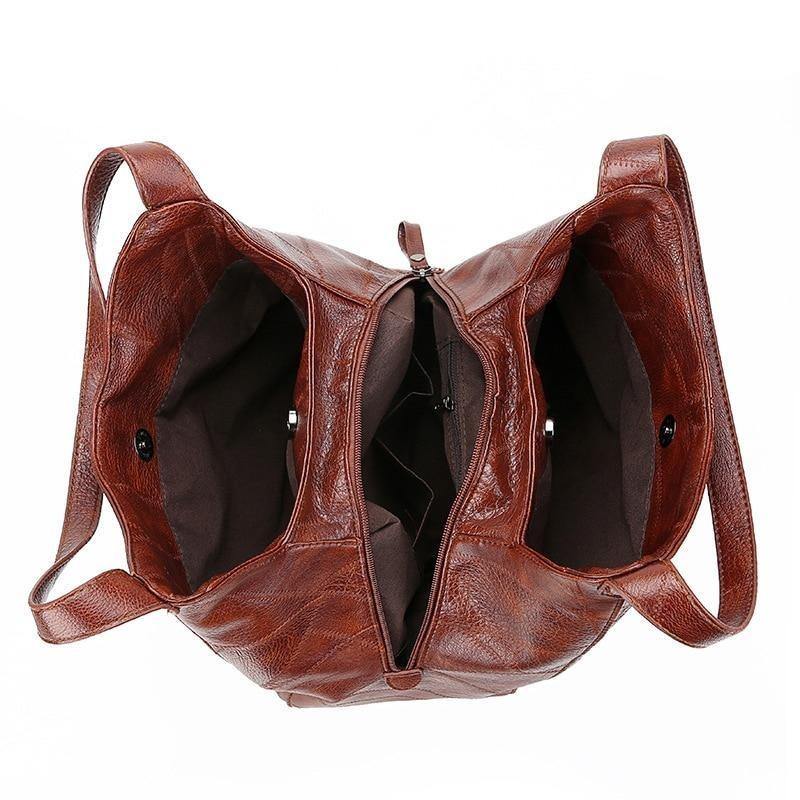 Women's Leather shoulder bag - soqexpress