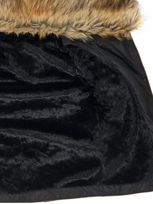 Slim Faux Fur Zipper Women's Jacket - soqexpress
