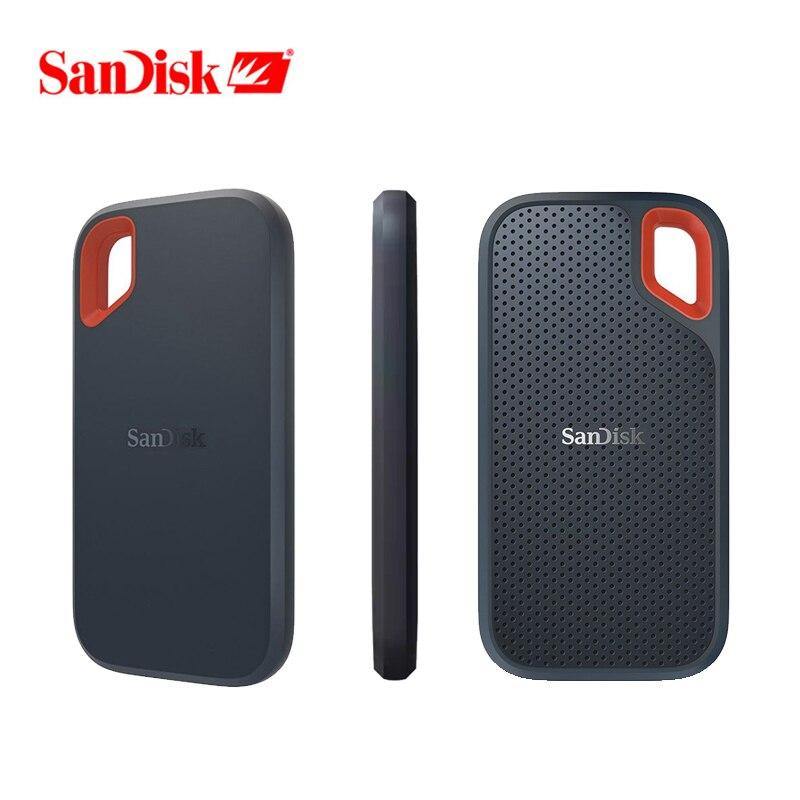 SanDisk 2TB Type-c Portable SSD 1TB 500GB 550M External Hard Drive USB 3.1 HD SSD - soqexpress