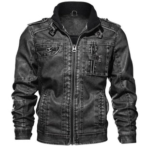 Jacket Male Coats Winter Warm Cool Moto Motorcycle Outerwears European size