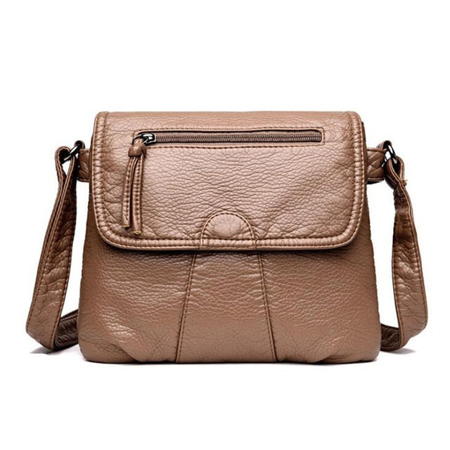 High Quality Fashion Women Bag Messenger Bag Cross body Soft PU Leather