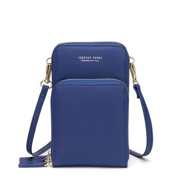 Colorful Cellphone & Card Holder Shoulder Bag - soqexpress