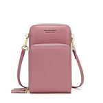 Colorful Cellphone & Card Holder Shoulder Bag - soqexpress