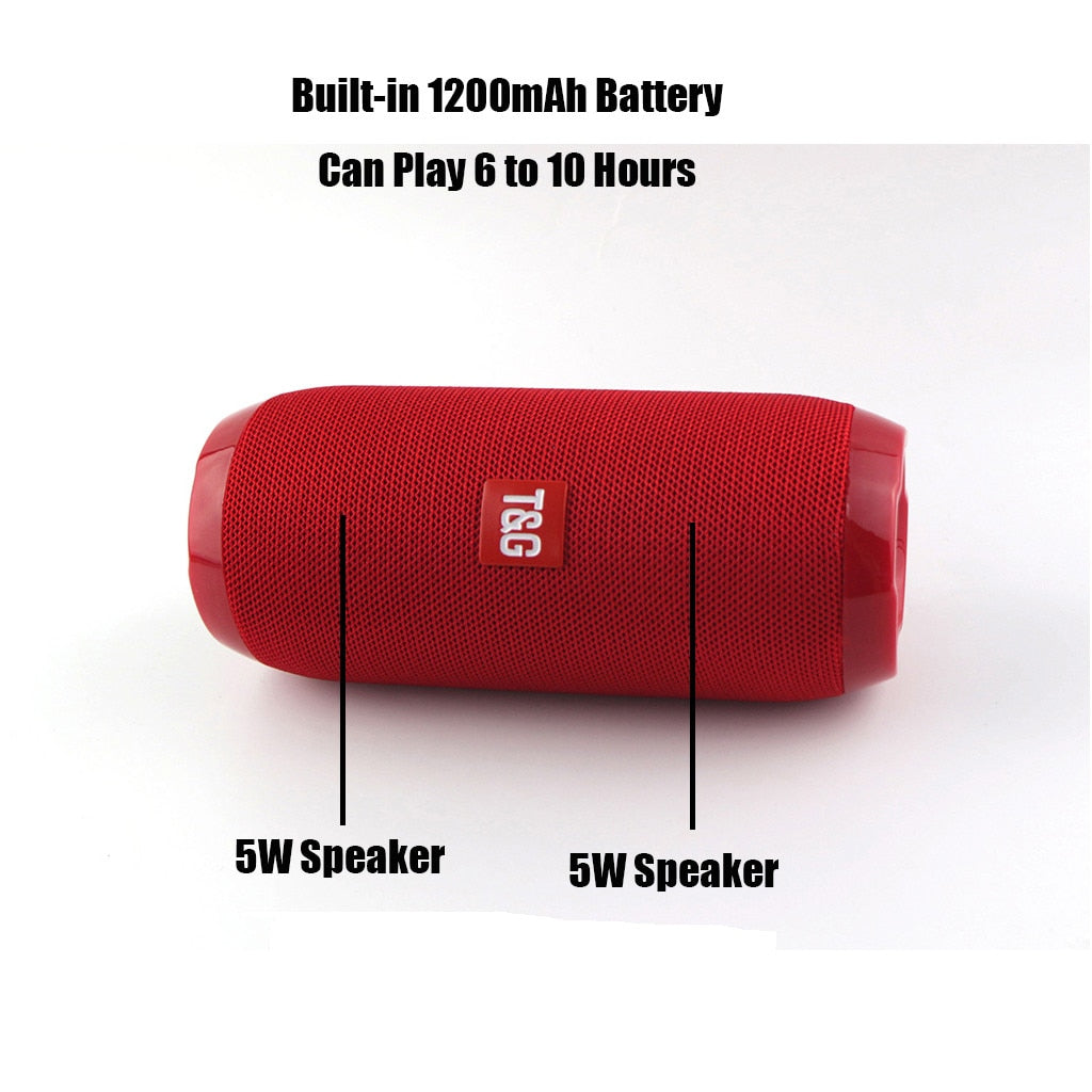 Portable Mini Wireless Speaker Player USB Radio Fm Mp3  Stereo