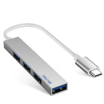 USB 3.0 High Quality Type-C To 4 USB C HUB Splitter Converter OTG Adapter
