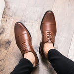 Oxford Shoes Loafers Tassels British Style