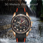LIGE watch Waterproof Men Unique Sport Watch