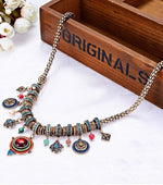 Women's Colorful Rhinestone Necklace