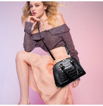 New Fashion  Leather  Shell Bag Lady