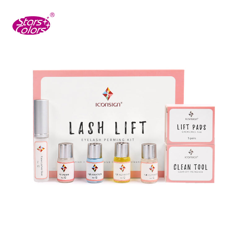 Professional lash lift kit eyelash lifting kit for eyelash perm with Rods Glue