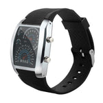 Turbo Speedometer Sports Car Dial Meter Watch Outdoor Wristwatch Classic Watch - soqexpress