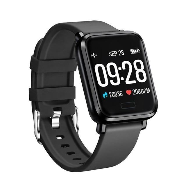 Blood Pressure Fitness Sport Men's Watch Heart Rate Monitor Smart Watch - soqexpress
