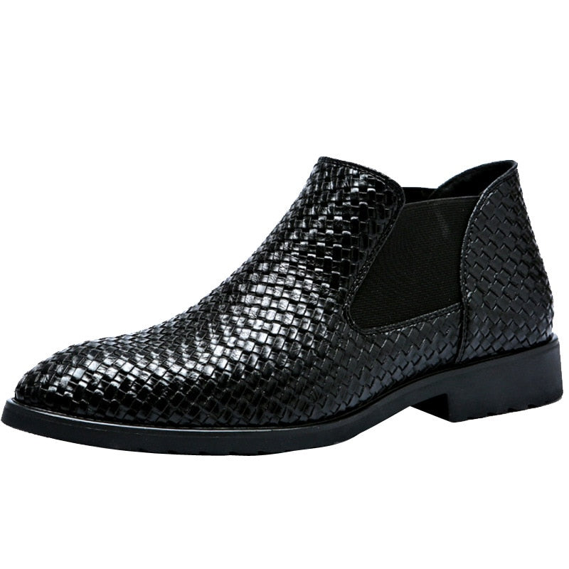 HIRSCH SHOES Handwoven Men Leisure and comfort Boots