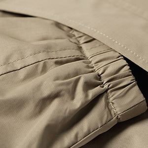 Men's Autumn Winter Casual Zipper Stand Collar Pocket Pure Color Jacket