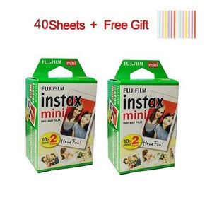 For Instant Camera mini 8 9 11 7s 25 Photo paper 10-100 Sheets Fuji Fujifilm instax mini 8 9 11 7s films - soqexpress