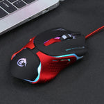 Professional Gaming Mouse Wired Computer Mouse 3200 DPI 6 Buttons - soqexpress