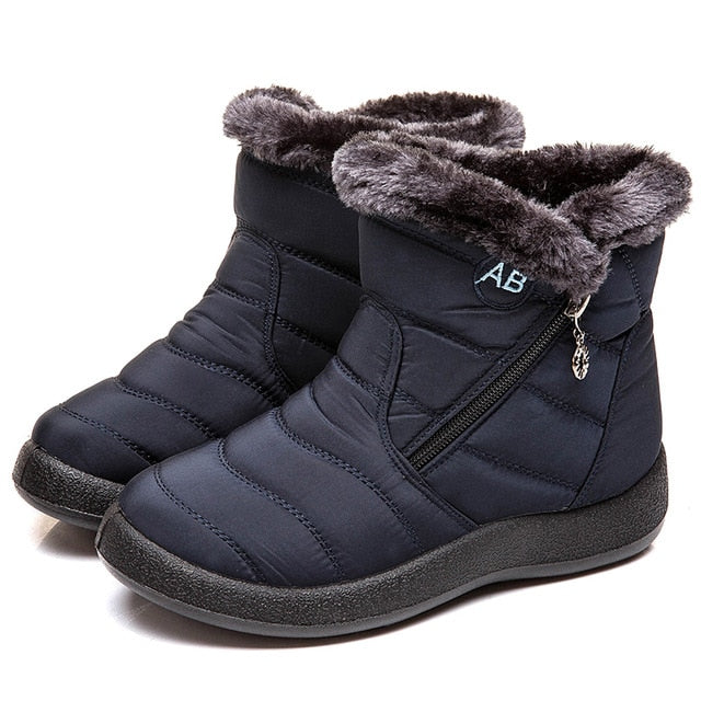 Fashion Waterproof Snow Boots For Winter