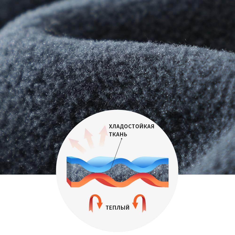 Warm Fleece Jacket Men Waterproof - soqexpress