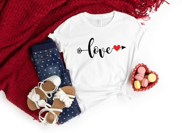 Happy Valentine's Day  Funny Graphic T-shirts