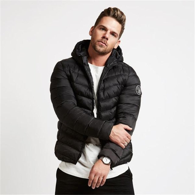 Winter windproof casual men's hoodies outdoor men's jackets