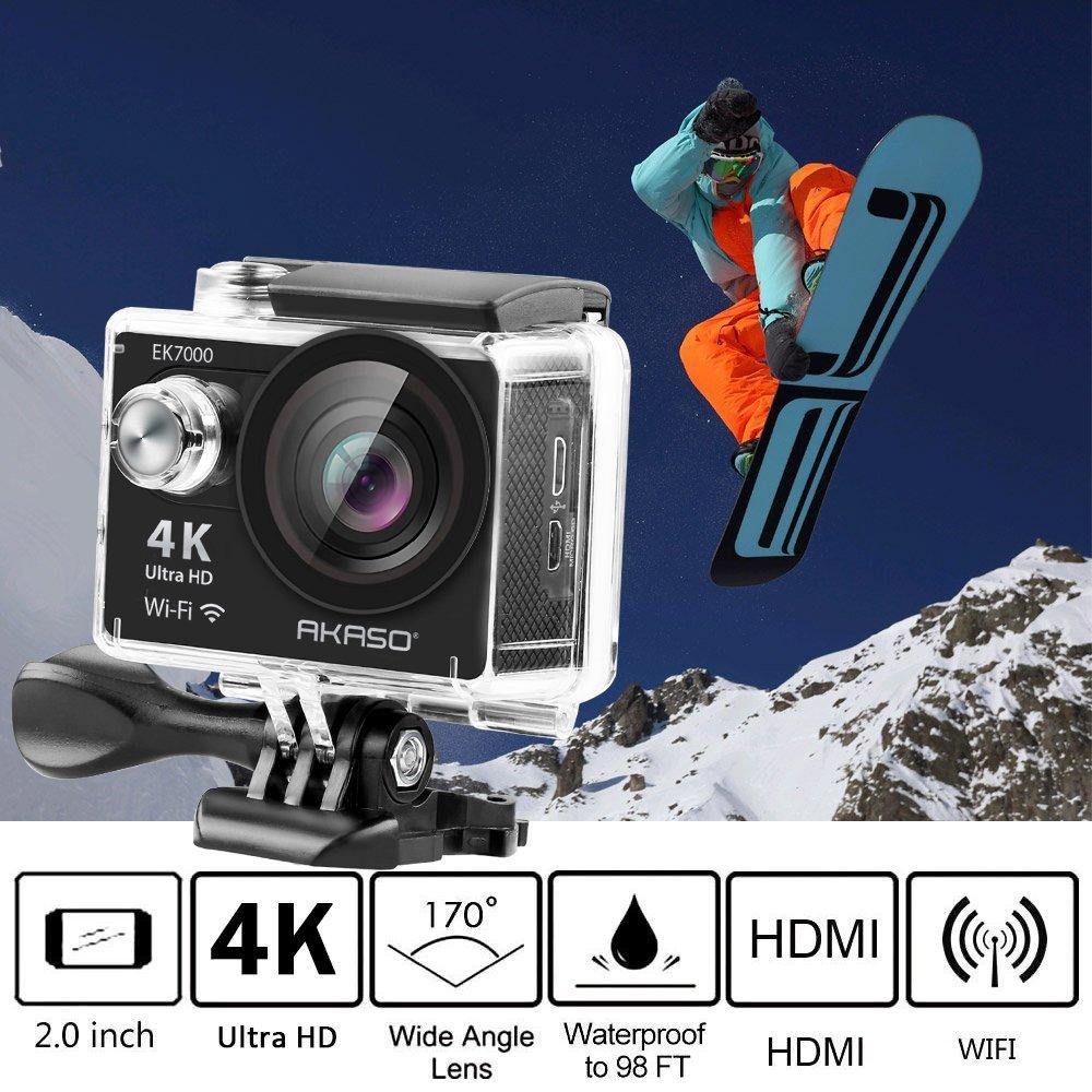 4K WiFi Sports Action Camera Ultra HD Waterproof DV Camcorder
