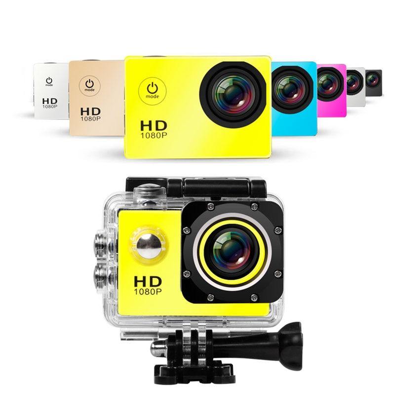 1080P HD Outdoor Mini Sport Action Camera Waterproof IP Camera Cam DV gopro style - soqexpress