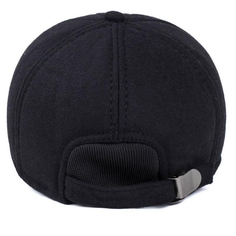 Cotton casual fashion men's popular baseball cap, metal buckle - soqexpress