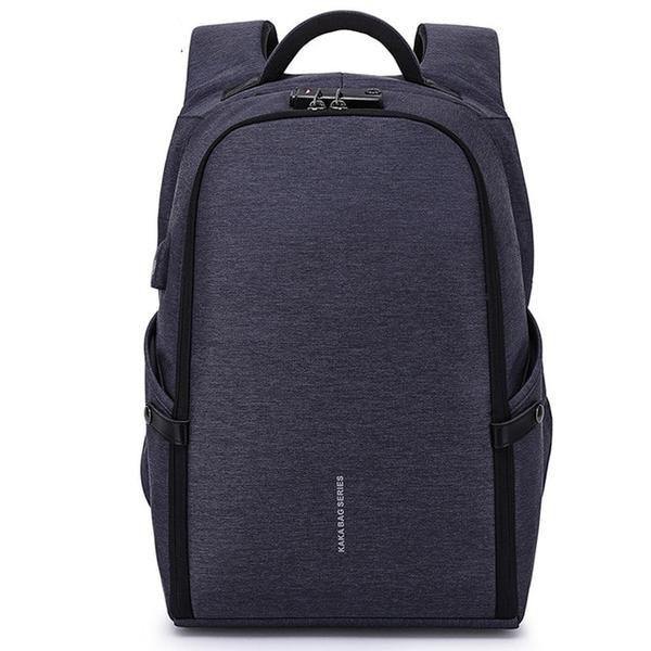 Anti-theft Design  Waterproof  15.6" Laptop Backpack with USB charging - soqexpress