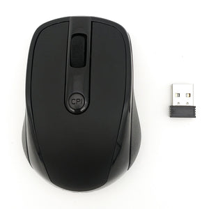 USB Wireless Mouse 2.4G Receiver Super Slim Mouse 10M Working Distance For Computer Laptop