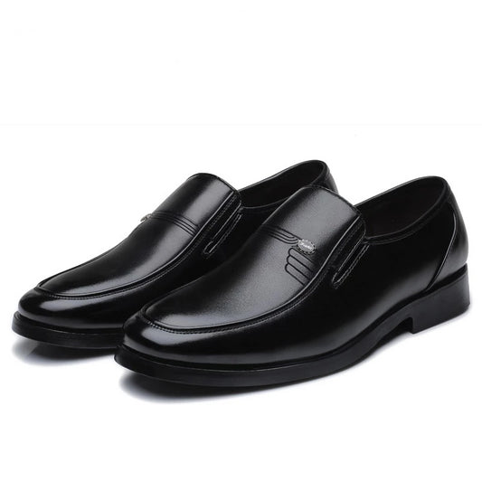 Oxford Breathable Men Leather Formal Business Shoes