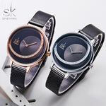 SK Fashion Luxury  Women Quartz Watch Creative Thin Ladies Wrist Watch