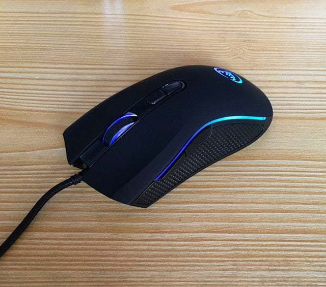 Hongsund brand High-end optical professional gaming mouse with 7 bright colors LED