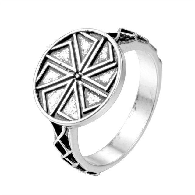 Handmade Vintage Viking Nordic Slavic Pagan Amulet Finger Ring Women Men Gift