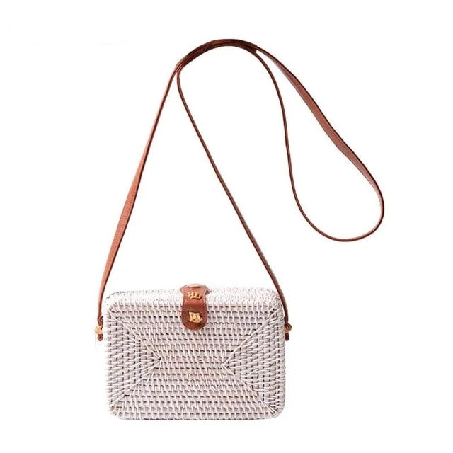 Rattan Bags Handbags For Women 2019