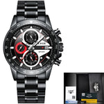 Waterproof Ultra Thin Date Wrist Watch