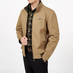 Plus Size Autumn Winter Double-sided Pure Cotton Men Jacket