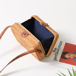 Handmade Woven Beach Round Straw Bags for Women