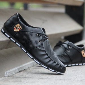 Sports driving shoes men's flat non-slip casual shoes