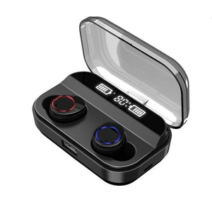 Wireless Earphone Bluetooth 5.0 with Power Display Touch Control